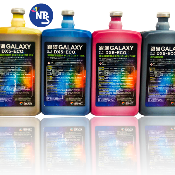 Encre galaxy pour imprimante à jet d'encre à solvant écologique, pour dx5/dx7/xp600/dx11/tx800/i3200 ETIQUETTES