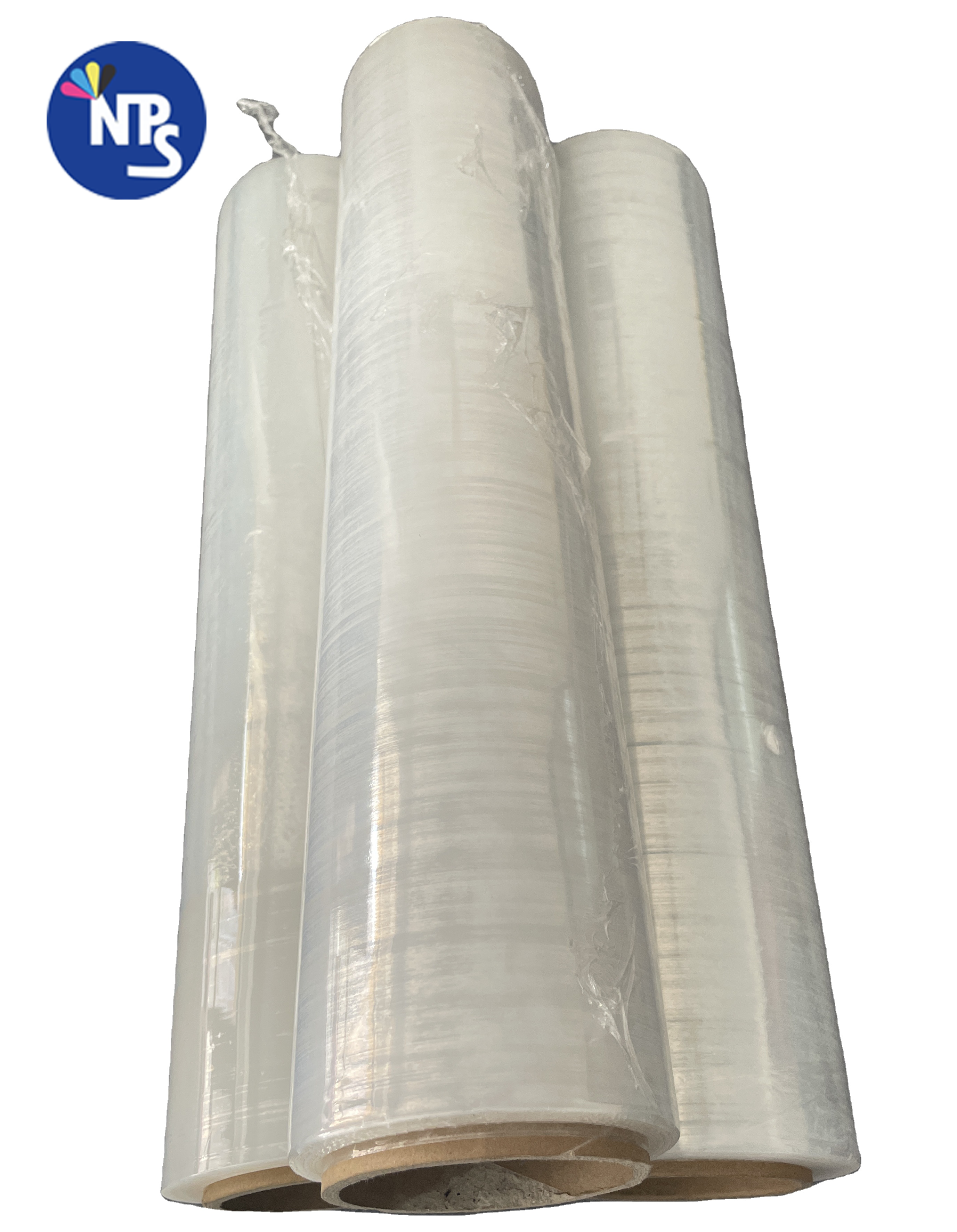 Film étirable souple brillant de qualité supérieure, personnalisé, en LLDPE, de qualité alimentaire, pour l'emballage manuel des palettes