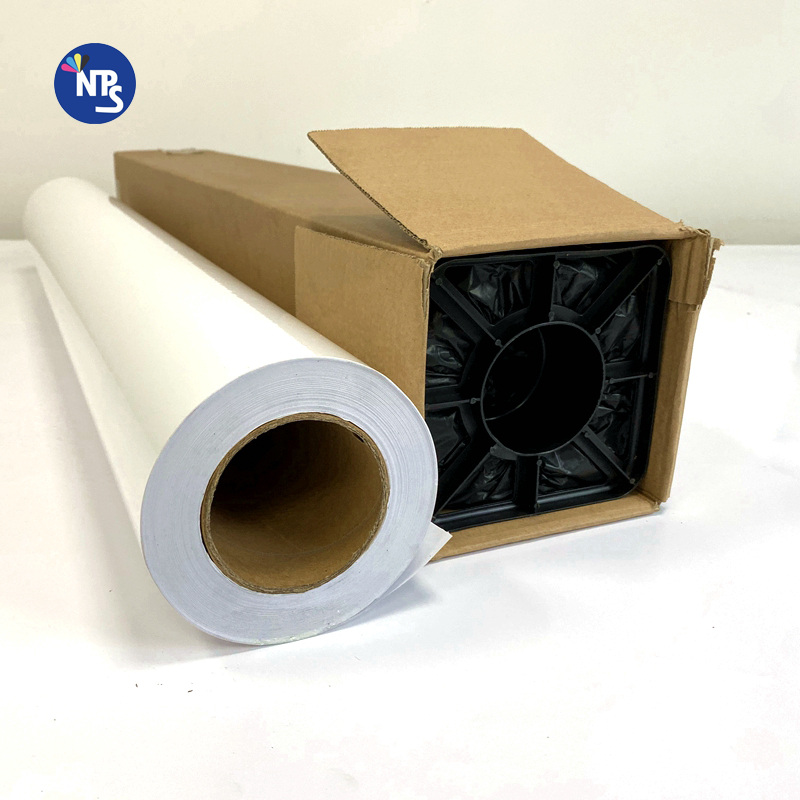 1,52m, Film imprimable auto-adhésif transparent de transfert d'eau de papier d'autocollant de vinyle de PVC