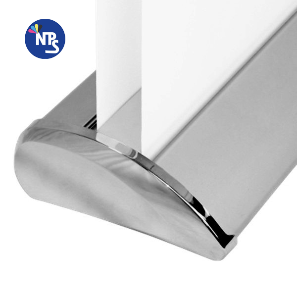 Bannières enroulables rétractables présentoir d'exposition aluminium personnalisé bannière enroulée simple face Kakemono