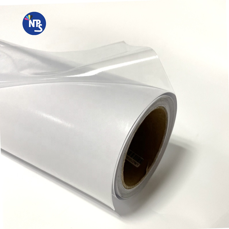 1,52m, Film imprimable auto-adhésif transparent de transfert d'eau de papier d'autocollant de vinyle de PVC